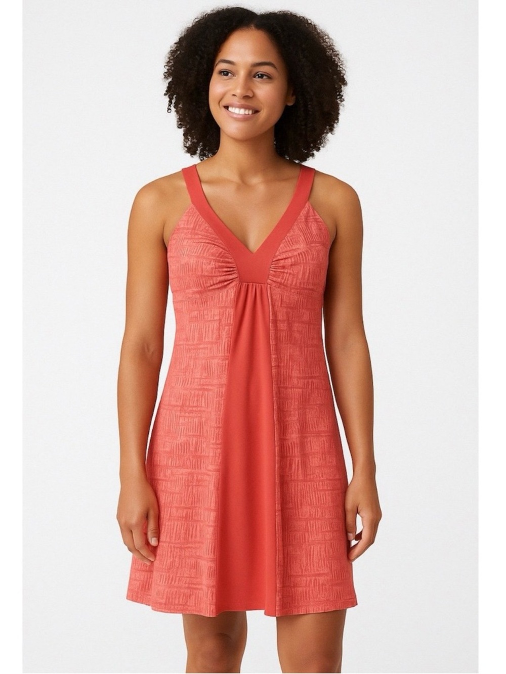 Patagonia W's Corinne Empire Athletic Tennis Casaul Summer v-neck‎ Slip Dress